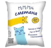 Сметана п/е 20% 350г MIMIMILK